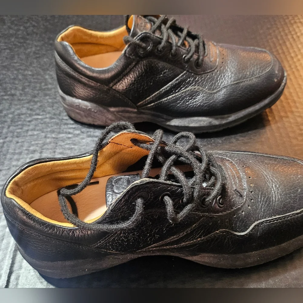 Dr. Comfort Robert 7010 Size 8XY Black Leather Lace‎ Up Diabetic Comfort Shoes